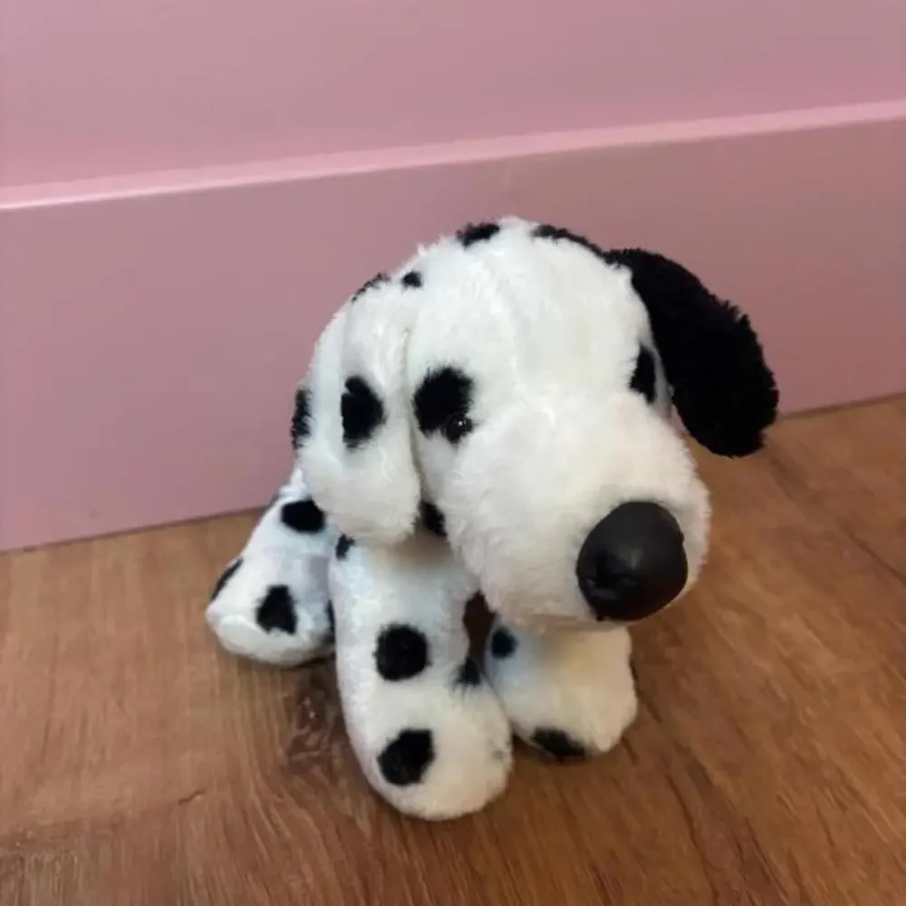 GANZ Webkinz Dalmatian HM123 Puppy Dog Plush Stuffed Animal No Code